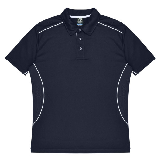 Hunters Hill Mens Polos Navy White